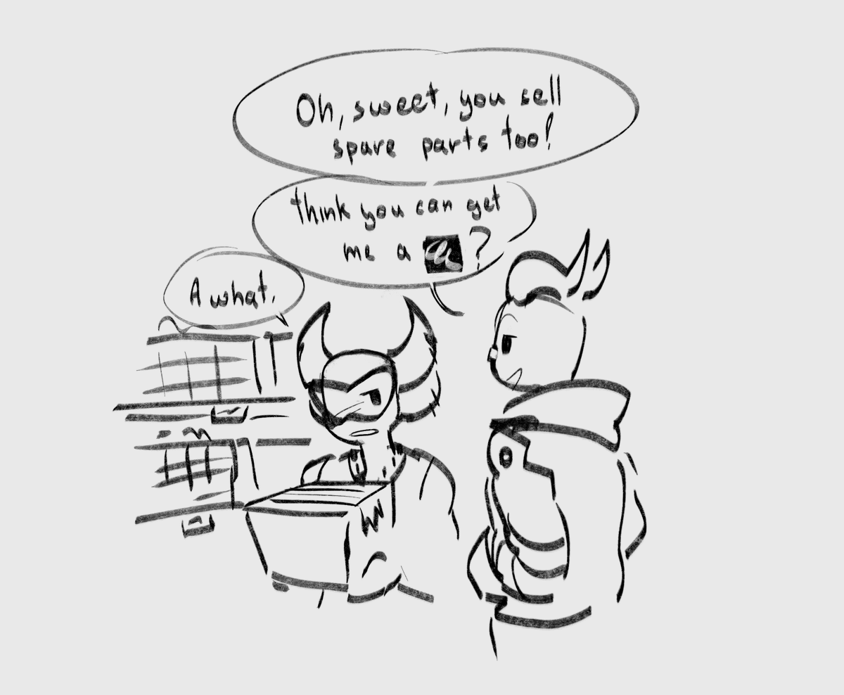 stellrprince's tweet photo. I think Rocket just headcanons whatever some things are called and doesn't bother to learn the actual names.
#phighting https://t.co/ycwRbfIf1P