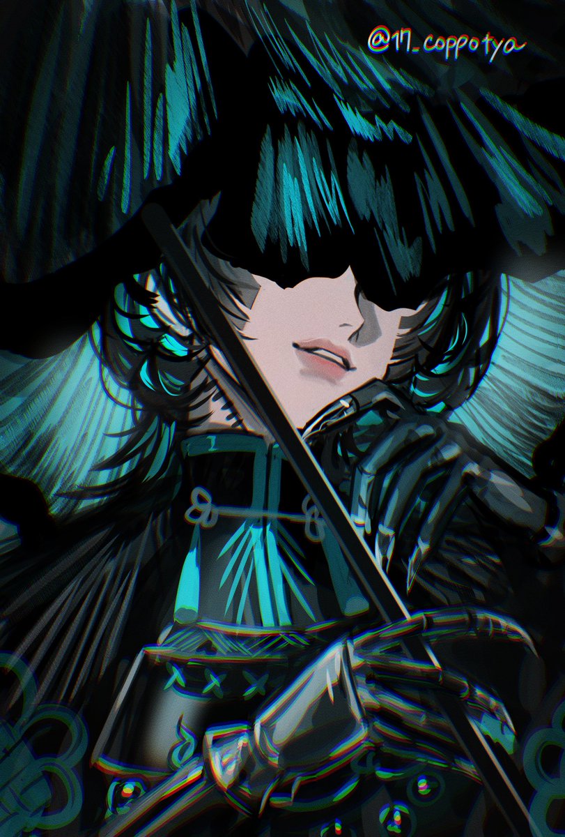 17_coppotya's tweet photo. 謎の新キャラくんらくがき🦋 https://t.co/ERA1qQQiPd