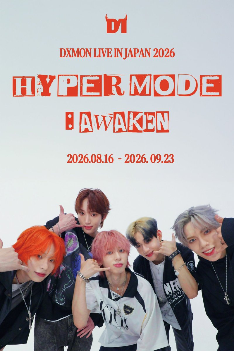 DXMON_HM's tweet photo. DXMON LIVE IN JAPAN 2026
𝑯𝒀𝑷𝑬𝑹 𝑴𝑶𝑫𝑬 𝑨𝑾𝑨𝑲𝑬𝑵

初公演、無事終了！
来てくださってありがとうございました😈
DXMONの公演はまだまだ続きます！

MONsのみなさん、大阪公演もぜひ楽しみにしていてください！

詳細▶ https://t.co/ztN0FIcKEa

#DXMON #다이몬
#HYPER_MODE https://t.co/X73M4G978O
