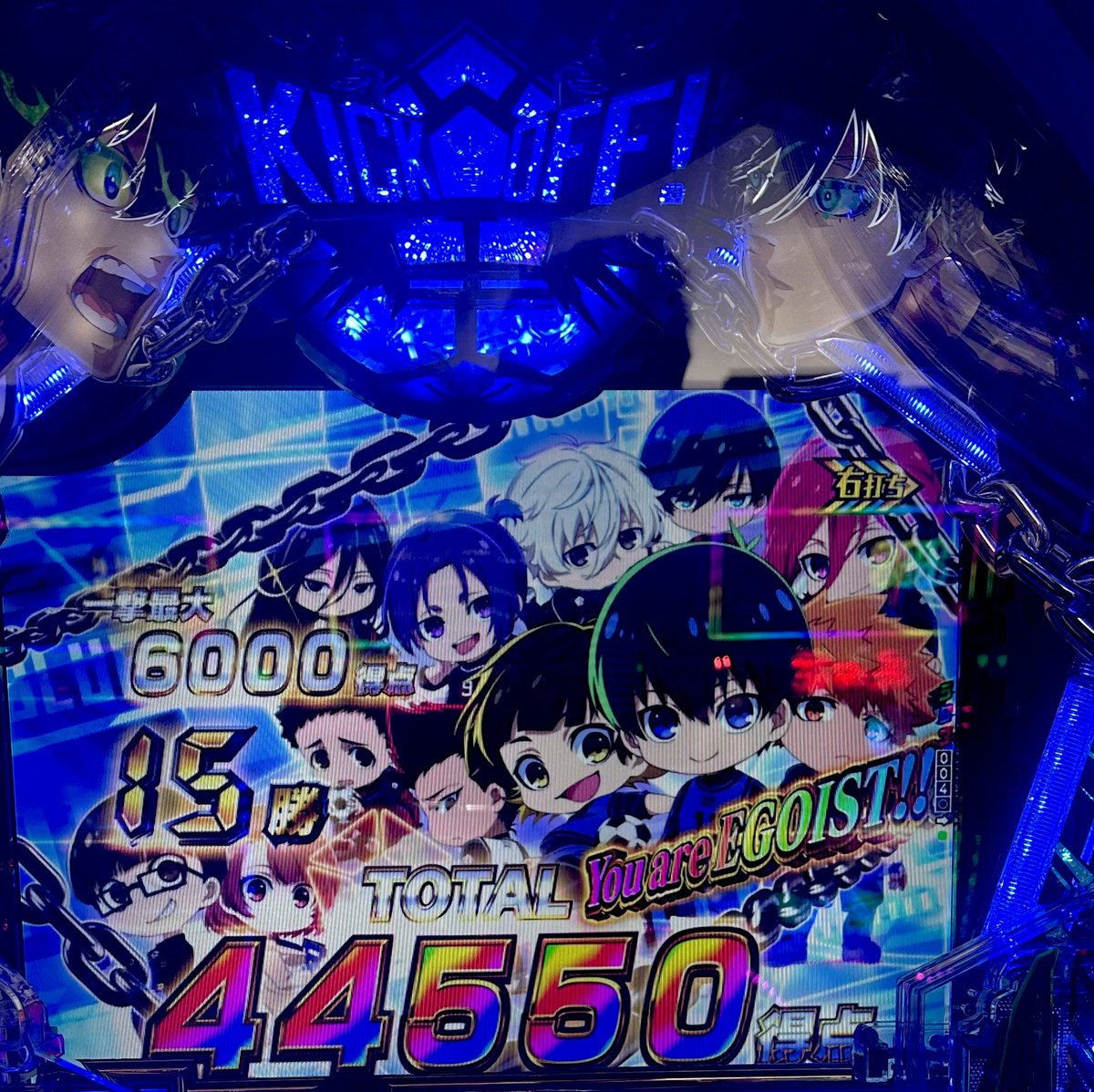 MNMRK6's tweet photo. 暇つぶしに1パチ1000円だけ打つかって思ったらこれ https://t.co/Qb9kpuwgTv