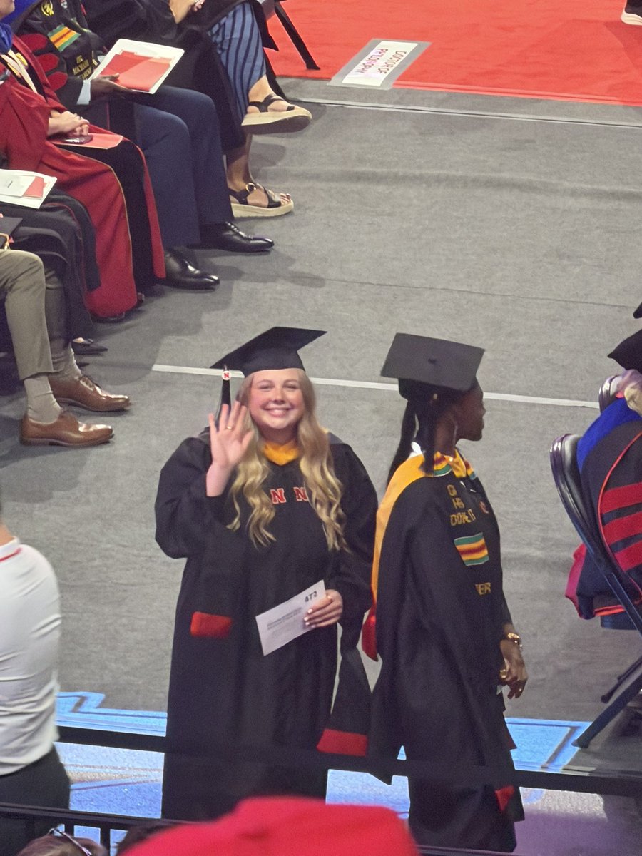 HeelanPride's tweet photo. Big day in Lincoln yesterday as my daughter graduated with her Masters in Speech Pathology.  Wicked smart and an incredibly hard worker!! https://t.co/GLIjIwKO20