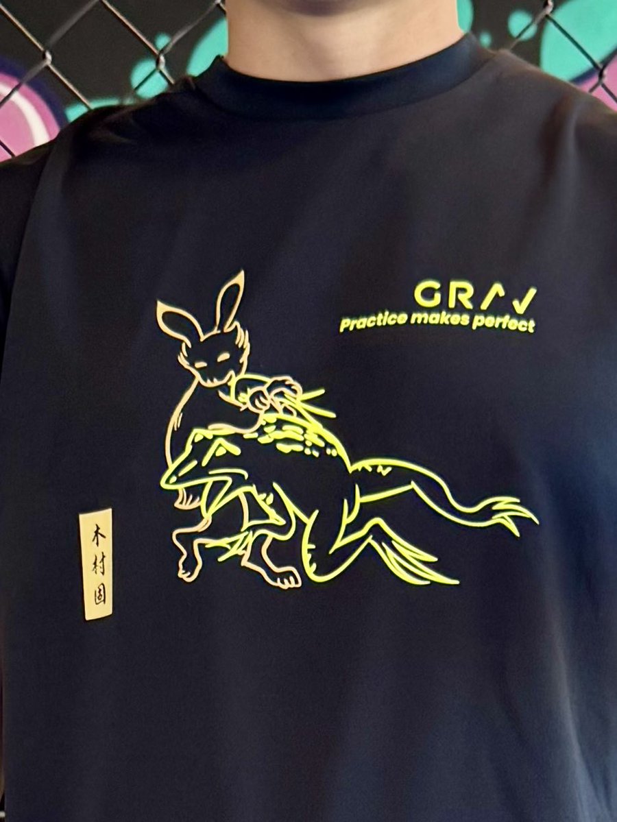 2026sideFIRE's tweet photo. 大好きな鳥獣戯画と柔術のコラボTシャツ♫

おしゃれなデザイン&amp;なんか軽い？ドライTシャツで普段着としても👍

#木村固Tシャツ
#技Tシャツ
#GRAV https://t.co/dkimyB1bn5