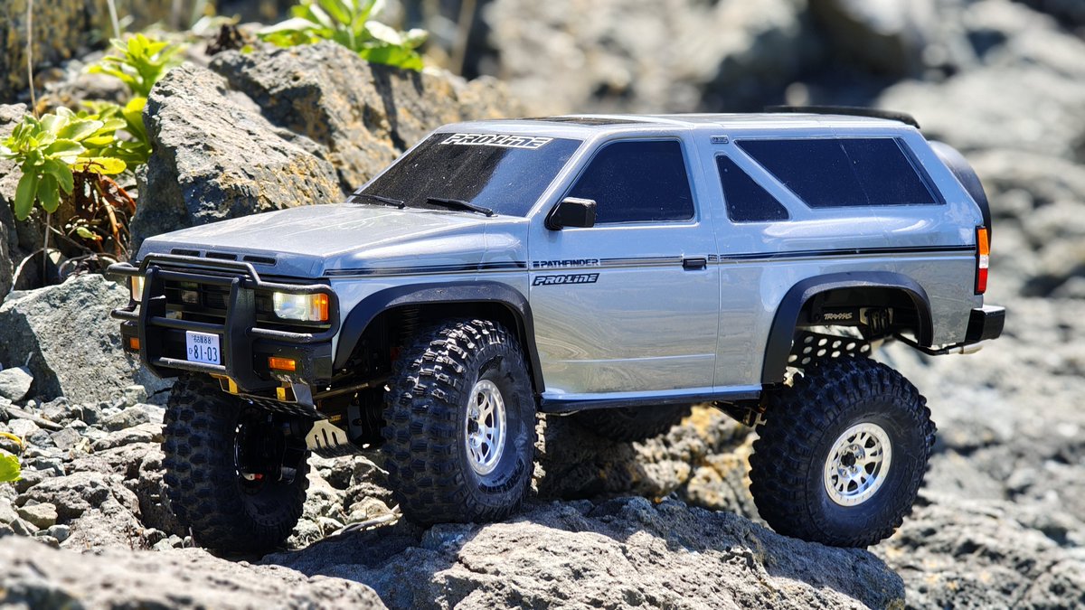 takezow8103's tweet photo. テラノもグンバツの走破性だった

#Traxxas
#TRX4
#pathfinder 
#スケールクローラー https://t.co/8e3cKFMPS7