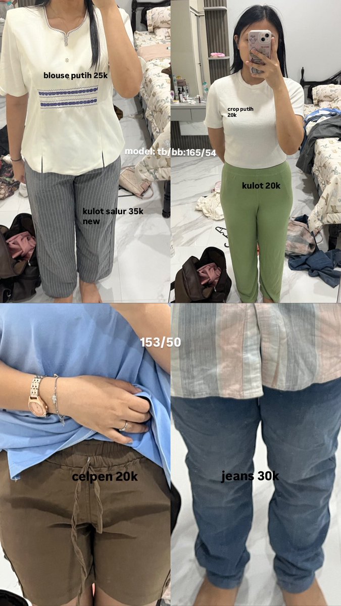 rokieebip's tweet photo. haii gusy aku bawa preloved/wts pribadiiii lagi niih ada cardigan/celana/blezer/crop top. ngabisi live tadii yuu dm langsung!!!
langsung aku try on yaaa iniii yuuppss https://t.co/F0SH8jxv9m
