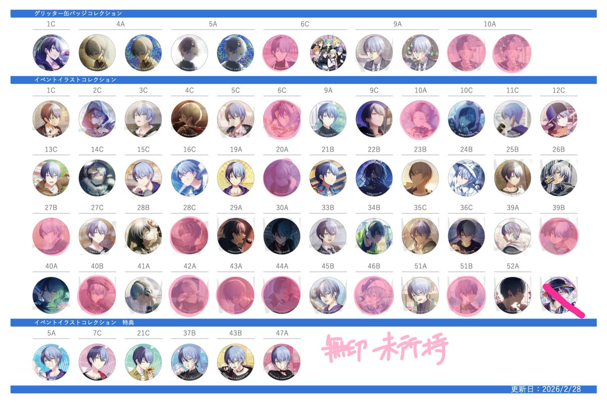 fuki_04r5t10ab's tweet photo. 【交換/譲渡】プロセカ　グリ缶

譲：レン,咲希,こはね,寧々,まふゆ,絵名,瑞希(画像1枚目)
求：54A冬弥,彰人(各1)>>未所持冬弥(画像2枚目)

🍀初回の方はリトリン必読
🍀54Aとの交換が優先になります
🍀お気軽にお声掛けください🙇 https://t.co/20UX44CQX1