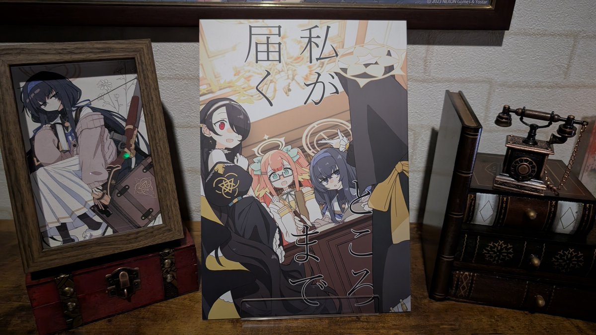 awakening445's tweet photo. @harusame0104 
雨水はるさめ氏の新刊、『私が届くとろこまで』を読みました。みんなの優しさが、相手を慮る気持ちが一コマ一コマから伝わってとても穏やかな気持ちになれました。人物だけじゃなくて、委員長のデスクや栞のデザインなども細かくて楽しめました。今回も素敵な本をありがとうございます https://t.co/fAjiDrBjfK