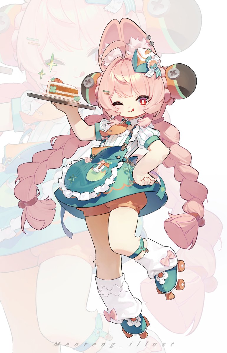 meoreng_illust's tweet photo. Waitress zhao 
#ゼンゼロ https://t.co/HgHjhICjYT
