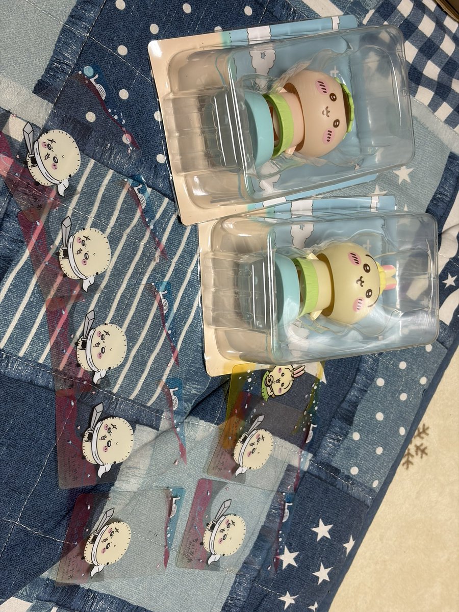 Sitorasud's tweet photo. 最終日ーおかざっきー
うさぎだけなんか3500円くらいかかります😂くりまんじゅうは500円くらい🤣
カードまさかのラッコ8分の7！？！？ https://t.co/GHmaSWmC9u