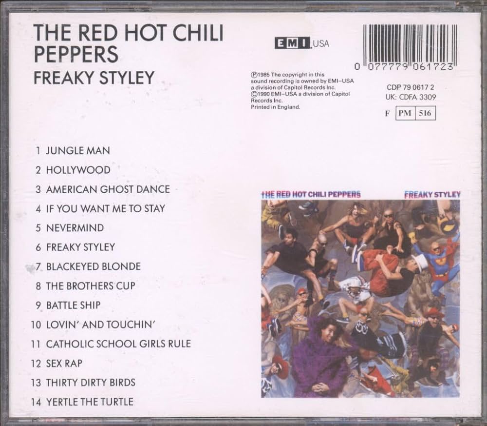 BrazilRHCP's tweet photo. 41 ANOS DO ORGULHO DE SER FREAKY STYLEY! 🐢🌶️

No dia 16 de agosto de 1985, o Red Hot Chili Peppers lançava seu segundo disco de estúdio, o “Freaky Styley”!

Produzido pela lenda George Clinton, o trabalho mantém as raizes funk, mas de forma mais madura.

Qual sua faixa favorita? https://t.co/1M6FSzDhBV