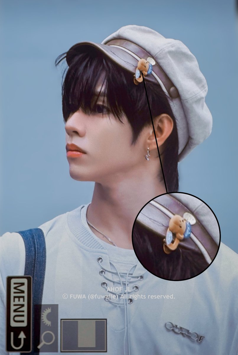 pawsxahof's tweet photo. told ya! he used the same bear clip yesterday. He really is the Bear of Tokkibearies. 🐻👊😭

📸 : Fuwa tysm

#chihjay #JL #CHIHEN #AHOF https://t.co/sa1qdrhho3