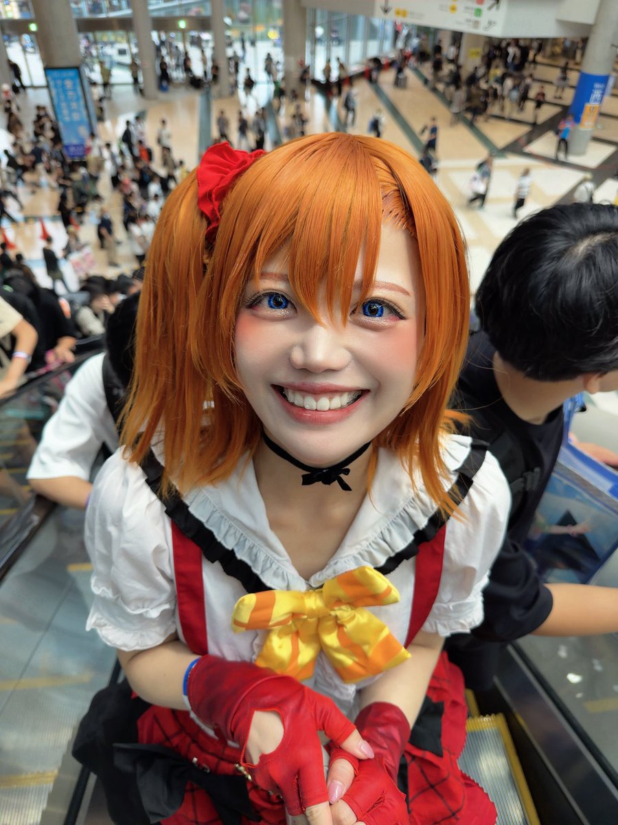 s_mile_n's tweet photo. コミケたのしかったーーー！🧡
ラブライブ！高坂穂乃果でした！

#C108_cos https://t.co/3yP084L7MR