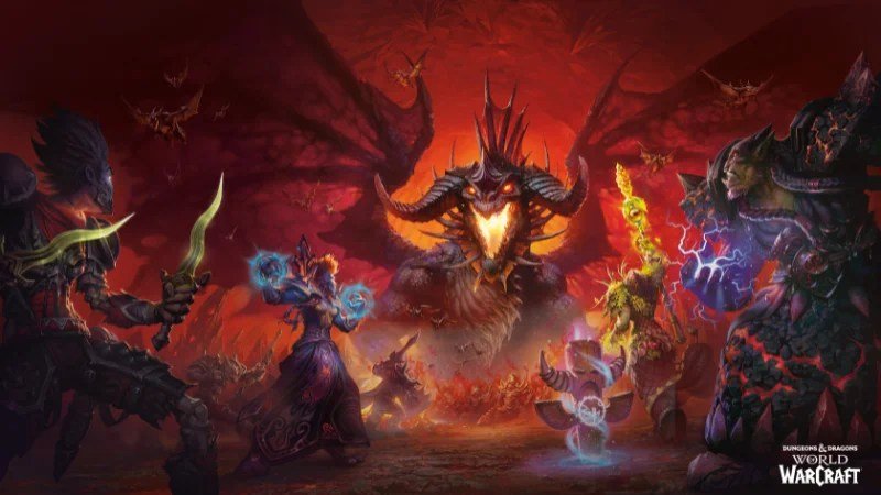 Nerdcognito's tweet photo. The Dungeons &amp; Dragons crossover with world of Warcraft is set to be their biggest licensed crossover to date. 

No matter which side you follow on with the debate, pro or con, a lot gets told by the artwork in our industry. 

This thread is every piece of art released thus far. https://t.co/rfq6EdG3HK