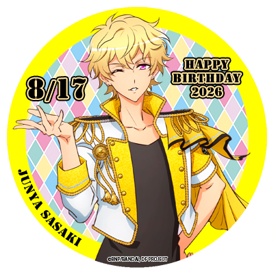 dfes_official's tweet photo. ✼••┈┈┈••✼••┈┈┈••✼
　𝓗𝓪𝓹𝓹𝔂𝓑𝓲𝓻𝓽𝓱𝓭𝓪𝔂
 　　　佐々木純哉
✼••┈┈┈••✼••┈┈┈••✼ 

8月17日は、DearDream 佐々木純哉のお誕生日🌟🎂

誕生日を記念してオリジナルX用アイコンをプレゼント🎁
スペシャルなアイコンで一緒にお誕生日をお祝いしましょう🎉
#dfes https://t.co/p2mGBMa0gW