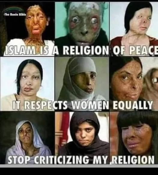 ThreatSignalX's tweet photo. Islam is not a religion of peace https://t.co/qHcZkGhNPO