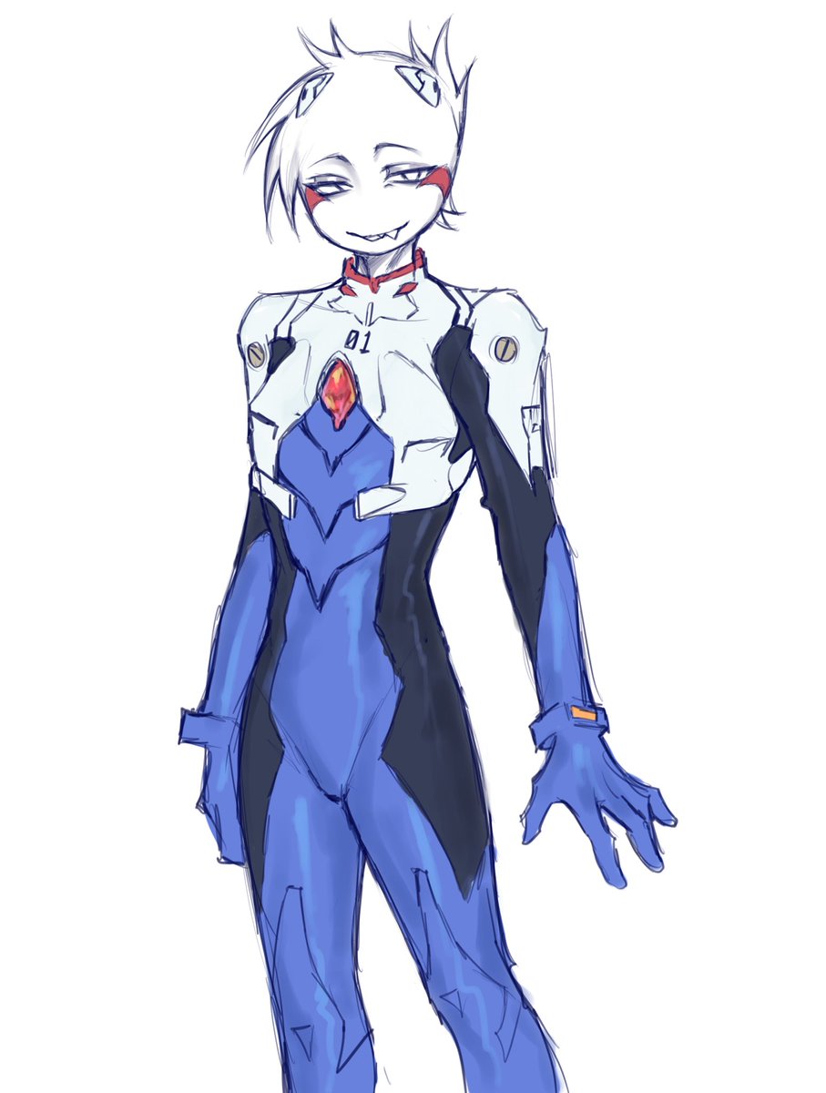 XII13011's tweet photo. I’m sorry but every time I see the convenience store uniform, it reminds me of Eva-01 from Evangelion lol.
#Br0kenColors 
#Br0kenColorsRasmus 
#Br0kenColorsDamon 
#Br0kenColorsDG https://t.co/KxvVL0QBH6