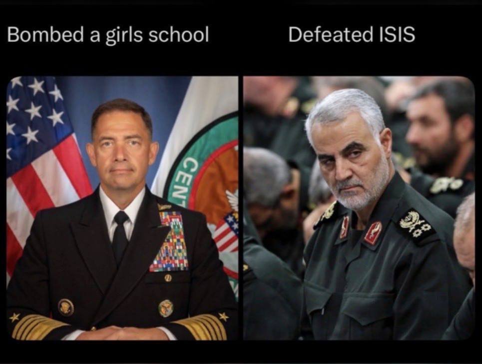 IranMilitaryEN's tweet photo. The difference between the American and Iranian generals: https://t.co/OQdEjp7VLs