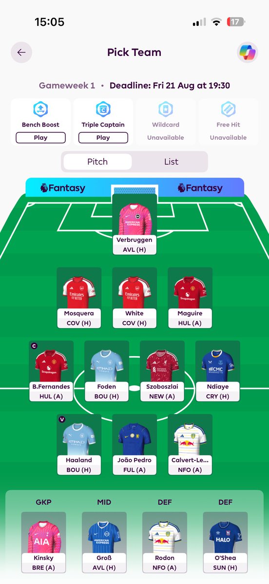 ElAdrianooo's tweet photo. @HotorNotFPL @formoverfix Skład pod BB1 https://t.co/wLuK5WnbHW