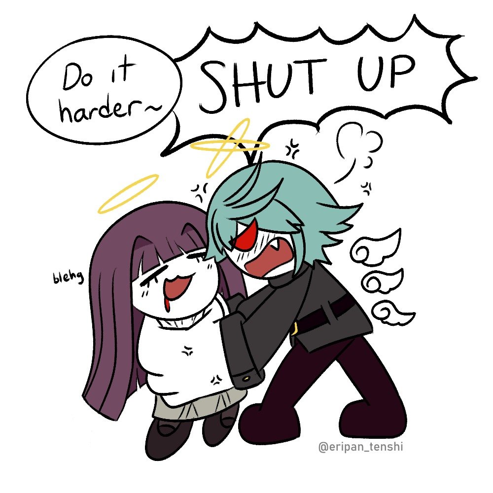 eripan_tenshi's tweet photo. [ENG ver]

I feel like the joke is a little bit lost in translation, but I tried my best.

#okegom #funamuseart #funamuseum https://t.co/79KAvANERg