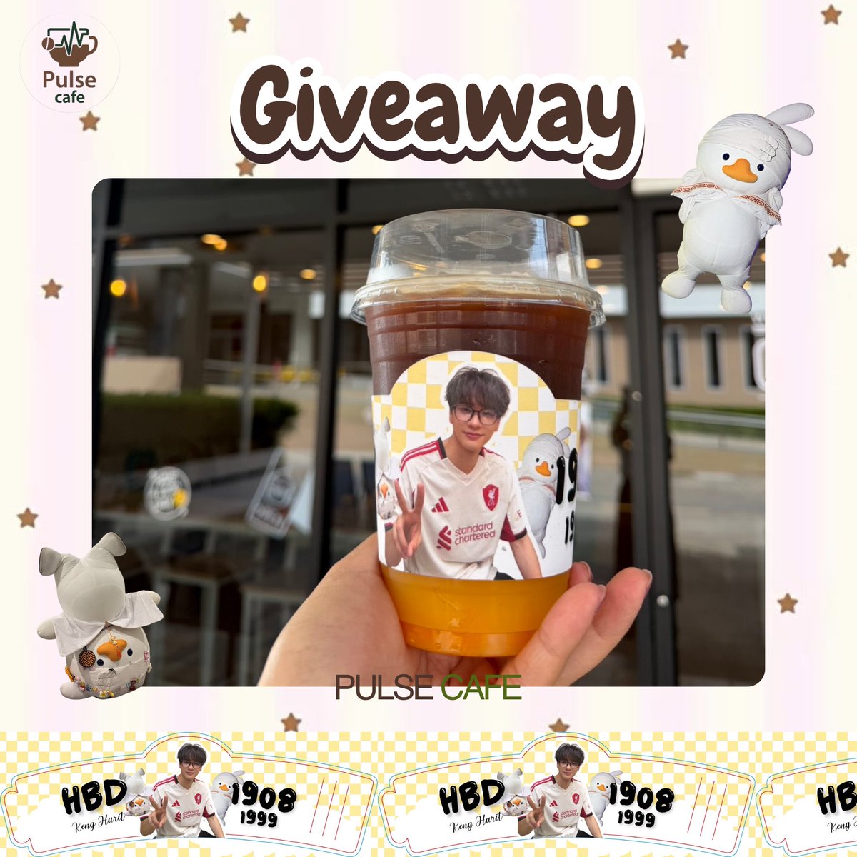 Stamp15Dragon's tweet photo. โปรเจควันเกิด เก่ง หฤษฎ์ 🎂🦆
พิกัด : รพ.บางจาก สมุทรปราการ (ตรงหน้าตึกเลย)
ร้านเปิด จ-ศ 06.30-17.00 น.
🌟เพียงซื้อขั้นต่ำ 60 รับปลอกแก้วพ่อใหญ่เก่งได้เลยค่ะ
แวะมาหากันเยอะๆน้า
#pulsecafeth #รพบางจาก #เก่งหฤษฎ์ #kengharit https://t.co/a9FPH4spCX