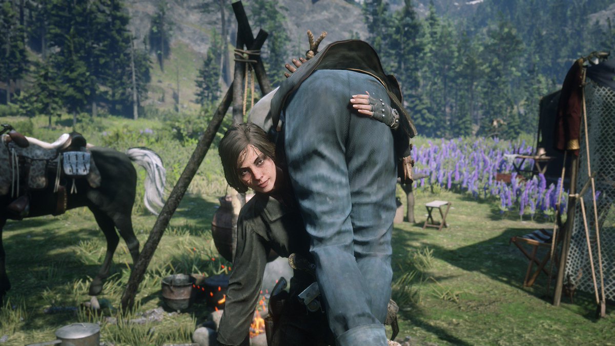 seykxel_'s tweet photo. I touch the butt. (Sean’s butt)
#rdr2 #seanmacguire #rdr2oc #reddeadredemption2 https://t.co/Q829Re9So4