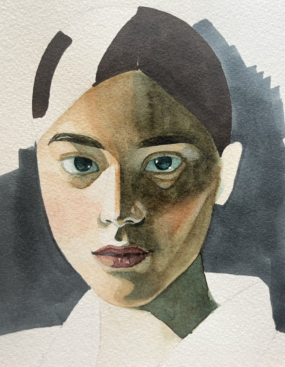 Arynlink's tweet photo. some watercolor studies i did at the beginning of summer https://t.co/e0RvJUGZKG