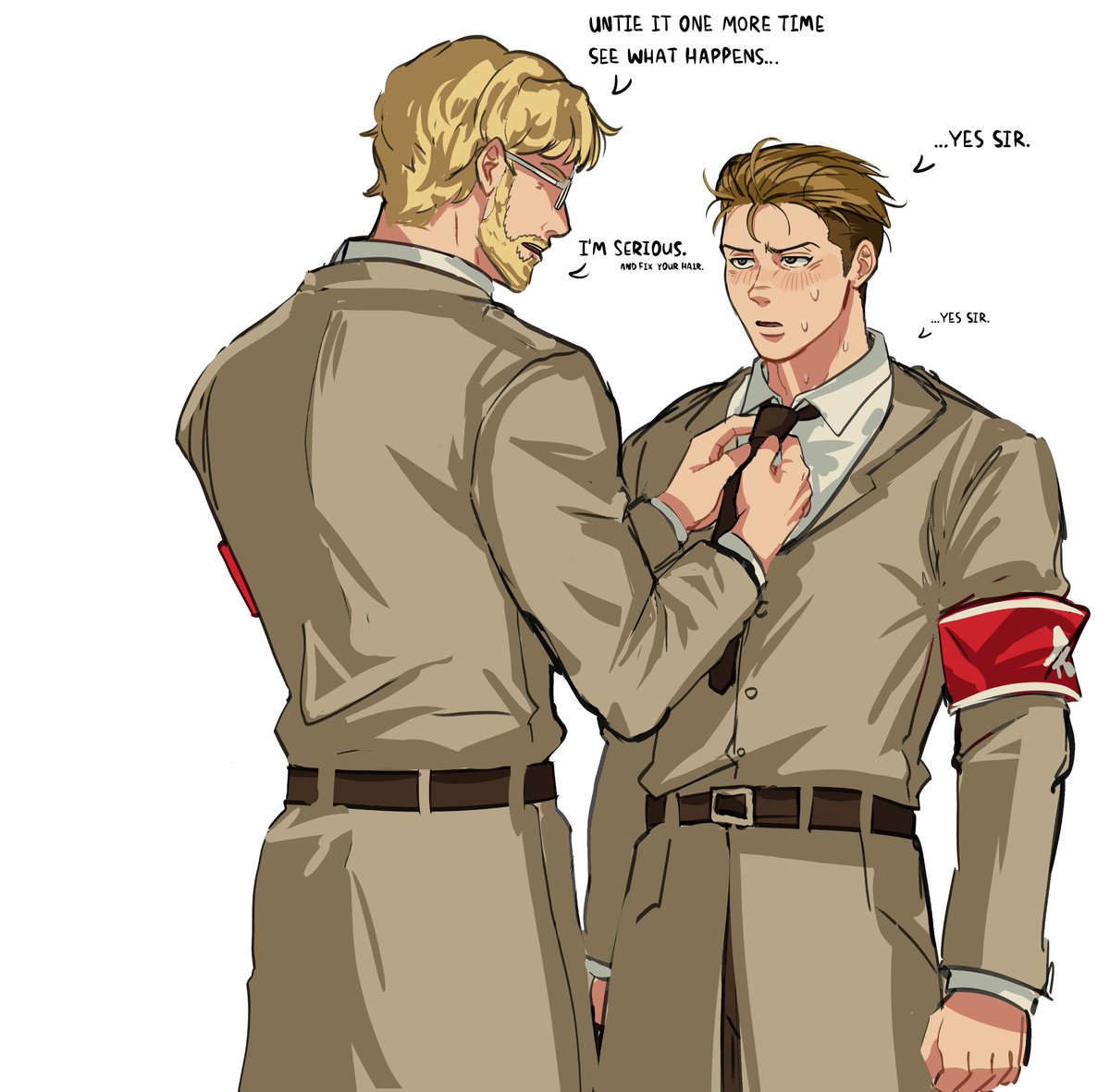 T3RM1N4_'s tweet photo. I'm a firm believer he can't tie a tie. https://t.co/sNwE0AvAun