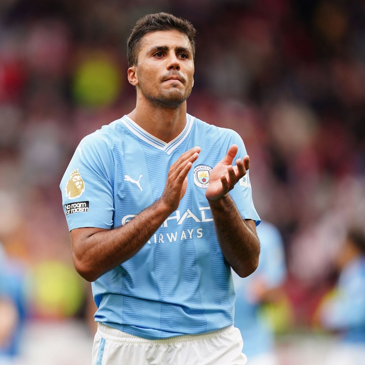 BarcaTimes's tweet photo. 🚨🎖| 𝐉𝐔𝐒𝐓 𝐈𝐍: Rodri is NOT part of Manchester City’s travelling squad today. [@Jack_Gaughan] #fcblive ❌ https://t.co/J23sdxuDIW