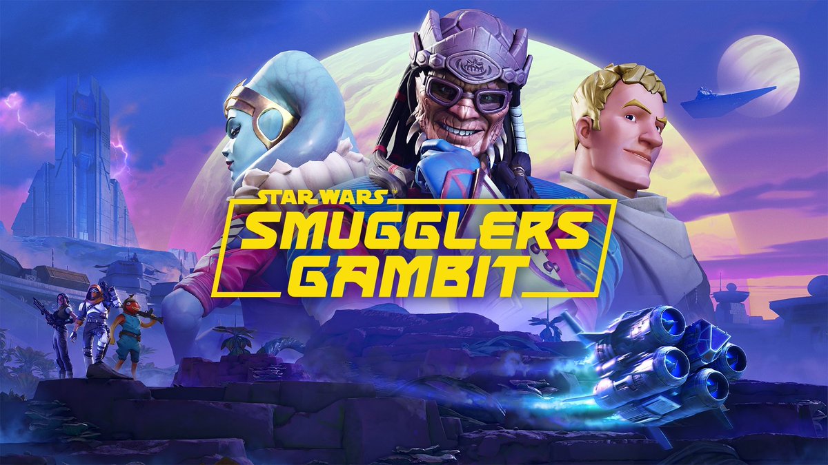 UNILEAKSS's tweet photo. Join Hondo Ohnaka’s crew in Smugglers Gambit. Take on high stakes missions, battle enemies across the Outer Rim, level up your gear, and continue the adventure at Millennium Falcon: Smugglers Run. https://t.co/fW5M1mbD15