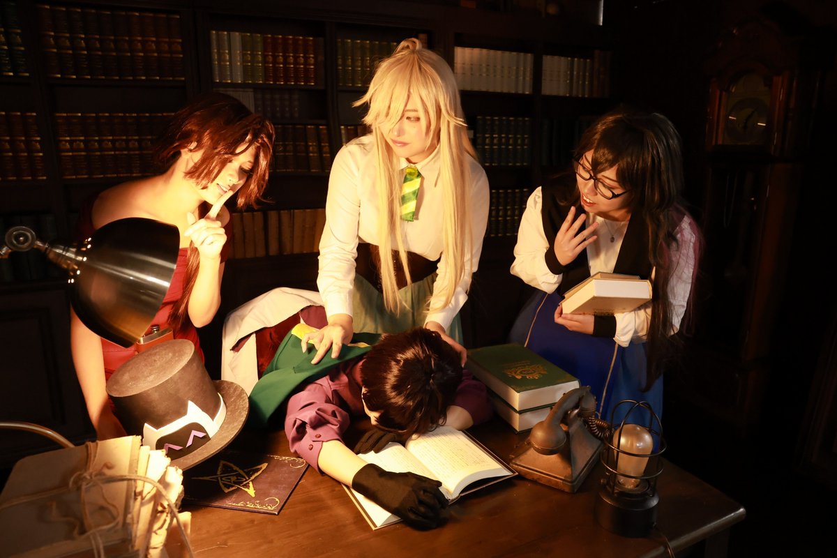 ccccchisaki's tweet photo. 【Cosplay/コスプレ】
🌈🕒️cos　Apri ladies
TS注意

○°・
　親孝行
　　　・°○

💙のすけちゃ【@6nosuke_cos】
💚ねほちゃ【@mariko87546】
❤️やぱちゃん【@yapadono_0418】
📸ウルフパパ様【@jinroh0805】
#叶えろAprilLαdies併せ https://t.co/moE9n8OF8e