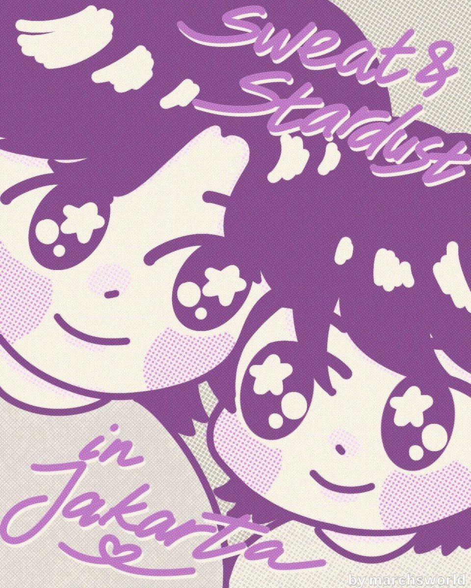 marchsworld's tweet photo. drawing #jannabi for their 1st asia tour: sweat &amp; stardust in jakarta freebies ✨

will give free sticker at jiexpo, August 23rd 2026, for the exact time and location: tba on reply!

just rt/like this twt and say hi to me
It’s limited qty

so see you there ✨ https://t.co/NM8UsXkqp8