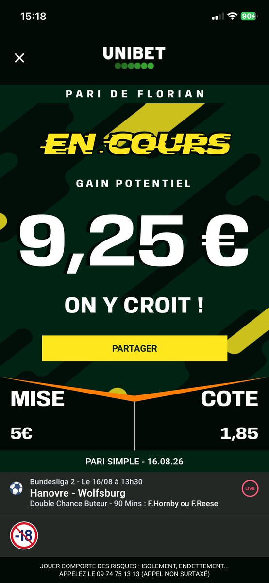 FlorianVBL's tweet photo. @LPronosL Vamoooos 🍀🍀 https://t.co/mEXfgcbEID