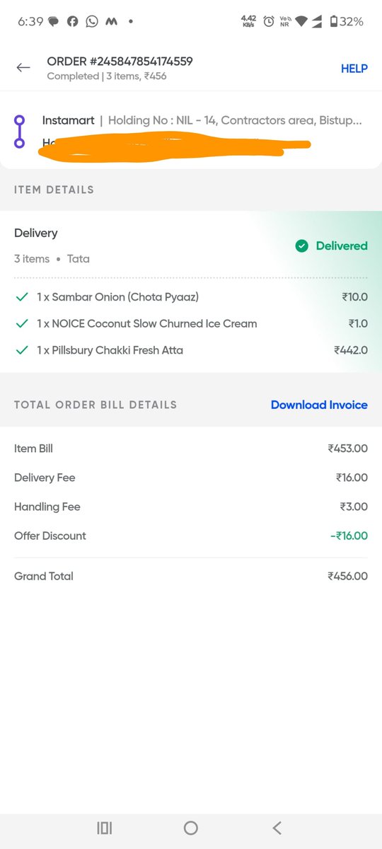 _abhayagarwal's tweet photo. @Swiggy @instamart_it @Tukaram_IndIAS 

I was delivered an expired Atta from swiggy and upon requesting the char help, there is no support.

Order id -245847854174559

@fssaiindia https://t.co/UdvaisNXLx