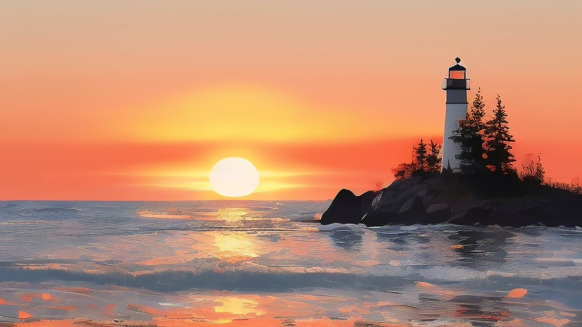 o_perie's tweet photo. Just wrapped up a quick day trip to the coastal lighthouse—sunset hits different over the ocean! https://t.co/l1HioQznv8