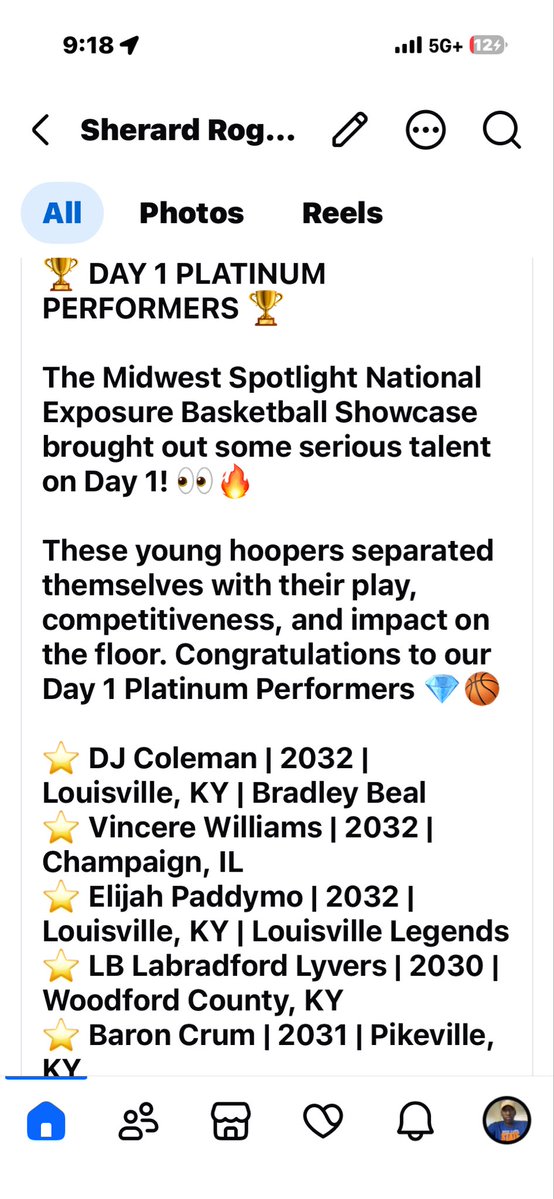 CoachRod_Rogers's tweet photo. @the_camp_one #LexKy top performers from day 1 at 9th annual #Midwest #SpotlightCamp Day 2 is today starting at 10am 3801 mall rd #LexKy ๐๐ฏ๐ https://t.co/BY6kO0vVj7