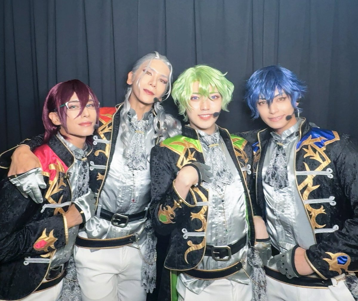 YUTA_KISHIMOTO's tweet photo. 『あんさんぶるスターズ！THE STAGE』
-10th Anniversary LIVE-

全公演出演いたしました‼︎

北九州、横浜、神戸、配信もありがとうございました♪

4人でステージに立てて良かったです。

また皆さんにお会い出来る日を楽しみにしています！！🍎

#あんステ https://t.co/NuPzzBTsMI