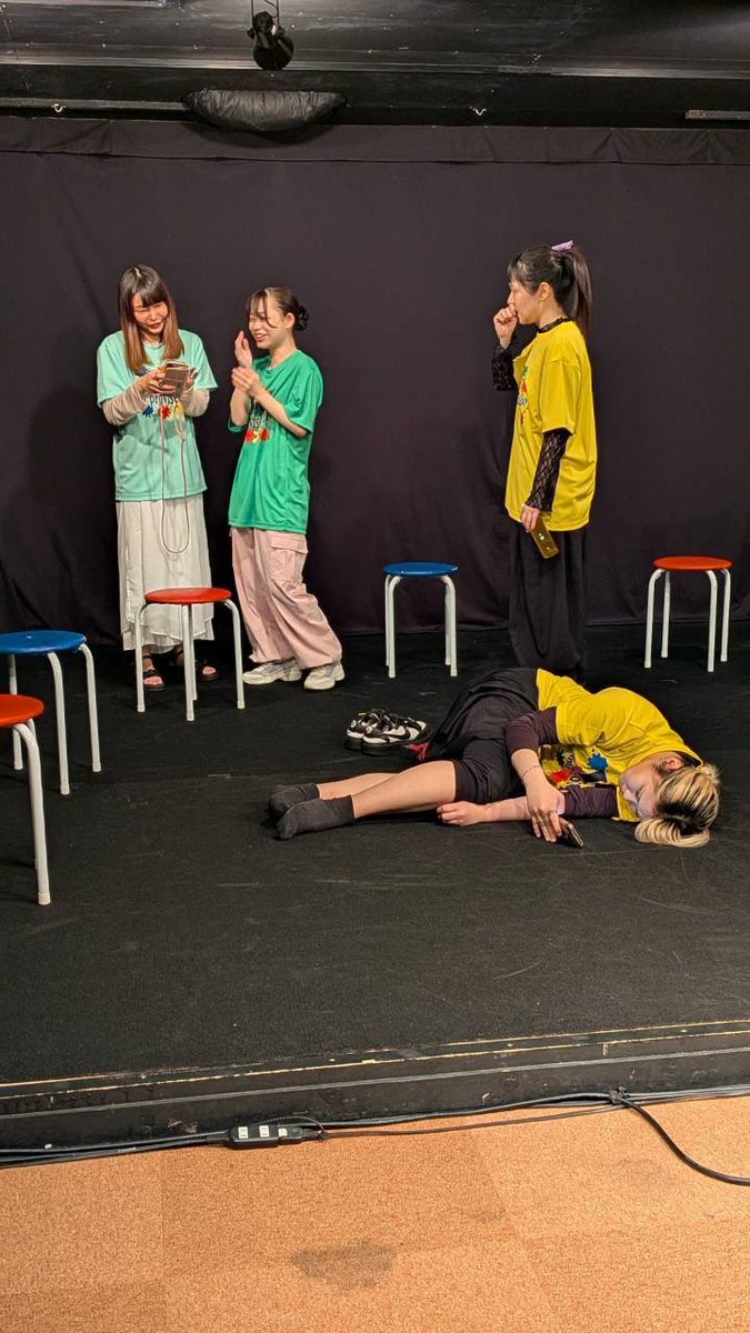 ryuozaki224's tweet photo. 最終日ありがとうございました！！！
素晴らしくオフな僕たちの姿をお送りします笑

栗本チルドレン！いい言葉！！
嬉しい限りです🤦
これから先もこの関係が
長く続くことを願って。。。

本当に楽しい5日間でした！
ありがとうございました！
またいつぞや出会える日を願って。。。❋
 #即興週間 https://t.co/BmK6YRUAVS
