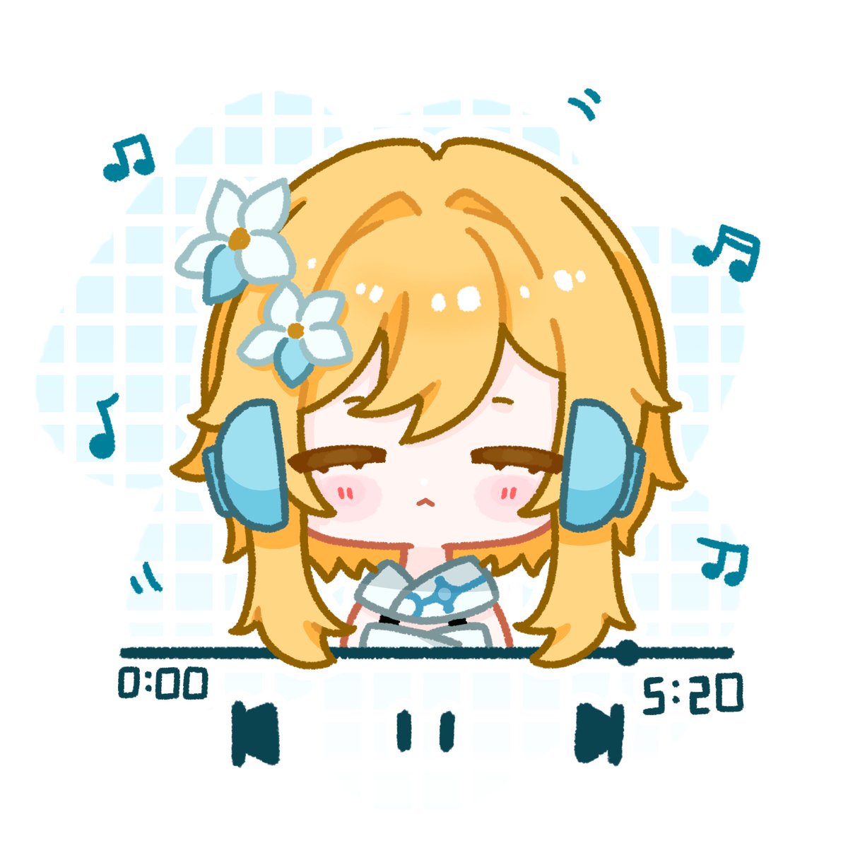 pyiuuri's tweet photo. Lumine with music 🎶
#GenshinImact #art #lumine https://t.co/WJNrFsdSBW
