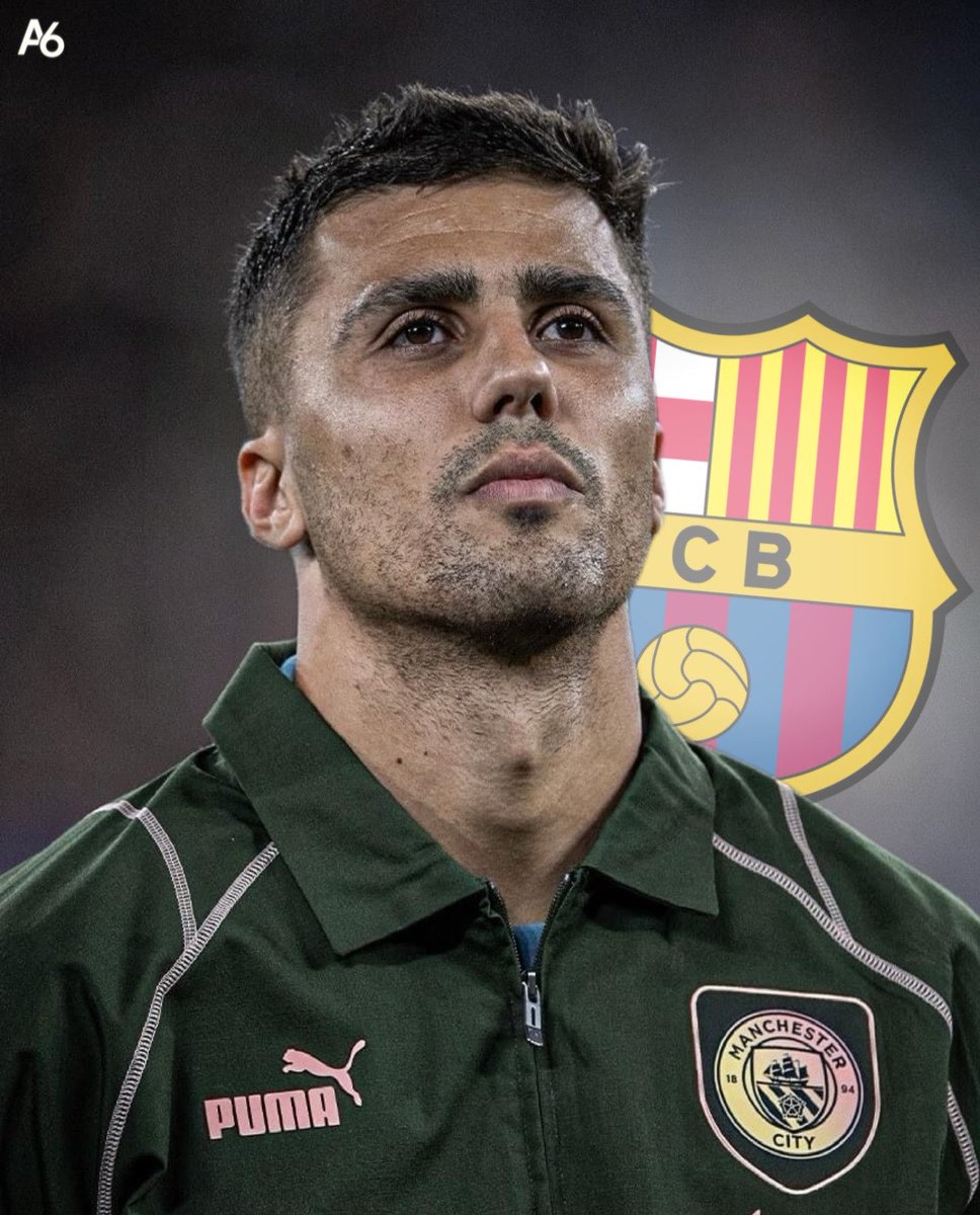 atletik6tr's tweet photo. Barcelona, Rodri transferini bitirmeye çok yakın. 

Herhangi bir aksilik yaşanmaması halinde Rodri, Barcelona’nın yeni futbolcusu olacak. Katalan ekibi yalnızca büyük bir futbolcuyu kadrosuna katmakla kalmayıp, Real Madrid’e transfer çalımı atmış olacak.   

(@carrusel) https://t.co/2sMIgY9i1r