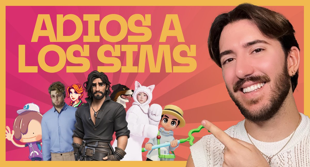 MrNobodyElse's tweet photo. 🚨¡Nuevo vídeo!

Os recomiendo 14 JUEGOS que te encantarán si eres fan de Los Sims.

👉Puedes verlo aquí: https://t.co/IZrjU2PfFj

Un RT porfi 👉👈 https://t.co/bVfFoMr9lg