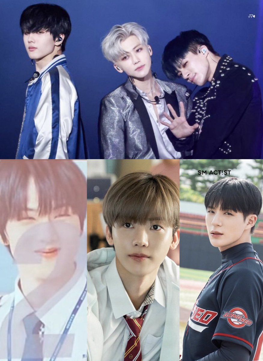 augustjaemie's tweet photo. idol park jisung, na jaemin, lee jeno to actor ji daese, kwon taehee, and lee woojin! oh so proud of u my triple J ♥︎ https://t.co/X0T7w5ZhxJ