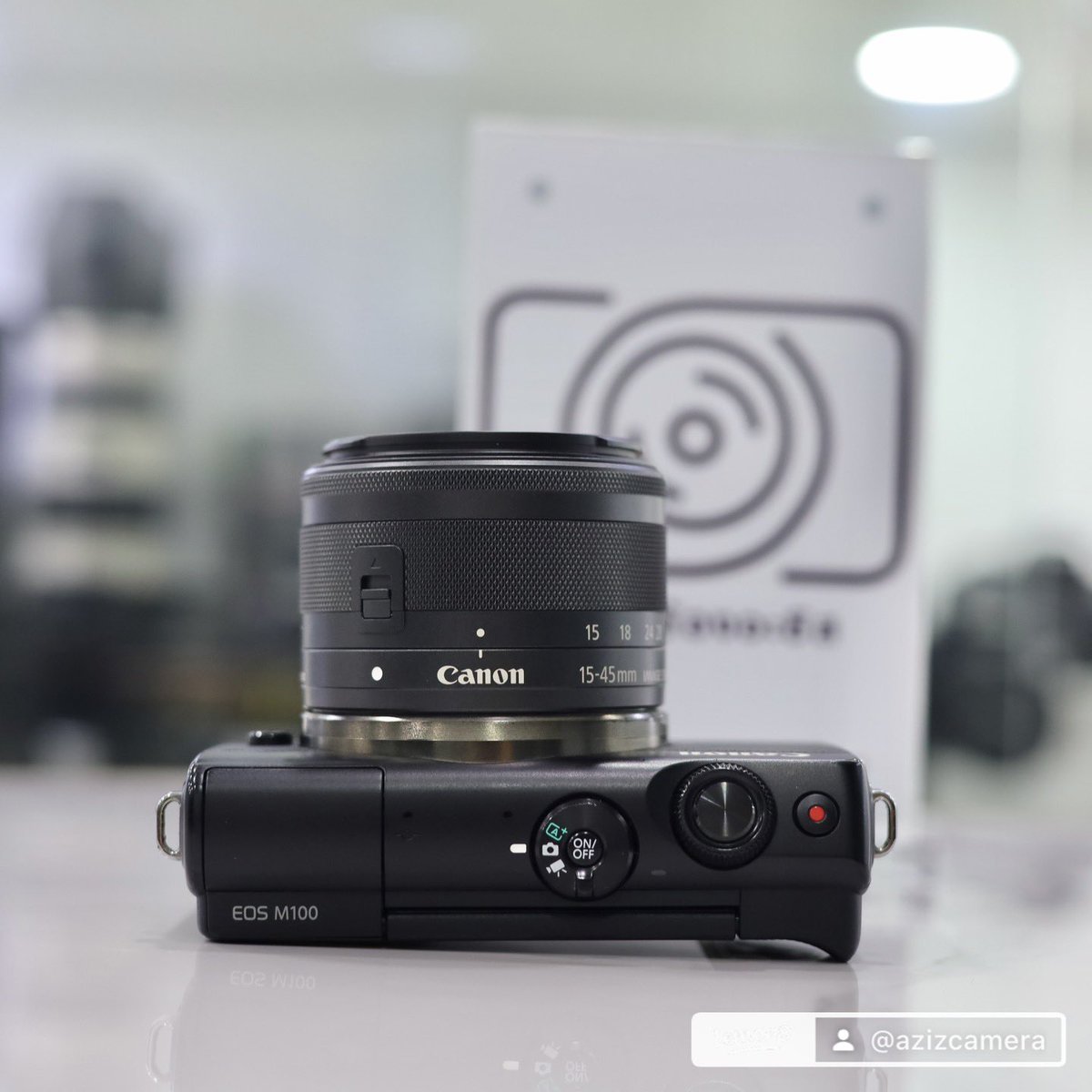 azizcamera's tweet photo. กล้อง Canon M100 + เลนส์ EF-M 15-45 สีดำ

✅ 12,990
 อุปกรณ์ที่ได้รับ -​ กล้อง​ - เลนส์ 15-45 ( เลนส์คิต ) -​ สายคล้องคอ -​ แบตเตอรี่​ -​ ที่ชาร์จ​เเบต​  สินค้ารับประกันการใช้งานให้ 1 เดือน
 #กล้องมือสอง #เลนส์มือสอง #canonm100 #canon #กล้องcanon https://t.co/Ifr6odTLSB