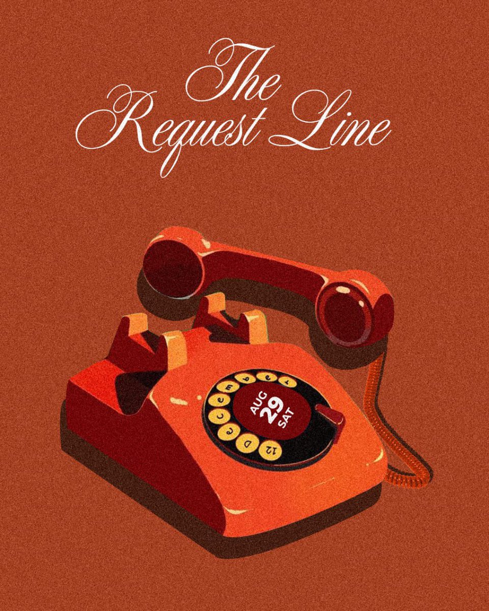 allaboutrnb__'s tweet photo. Growing up, the radio request line was everything. You'd dial in, ask for a song, dedicate it to someone and if the OAP obliged, your whole week was made. We brought that back for Aug 29.
The Request Hotline is open.
#allaboutrnb #lastdaysofsummer https://t.co/OZUb5ucCg9