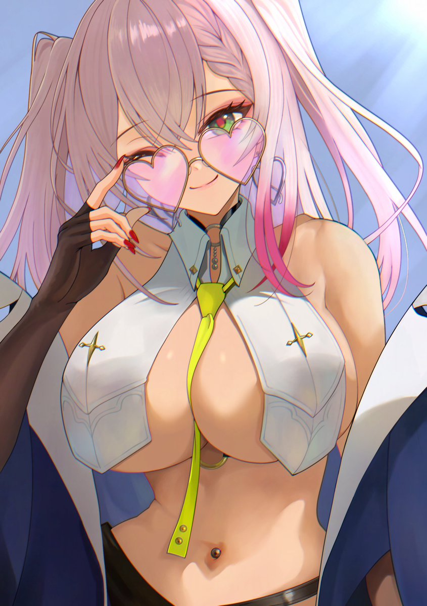 Ni585ki's tweet photo. ベニントン🩷❤️
サングラスかけてないバージョンも🕶️

#アズールレーン #AzurLane #碧蓝航线 https://t.co/YfjCnogrPl