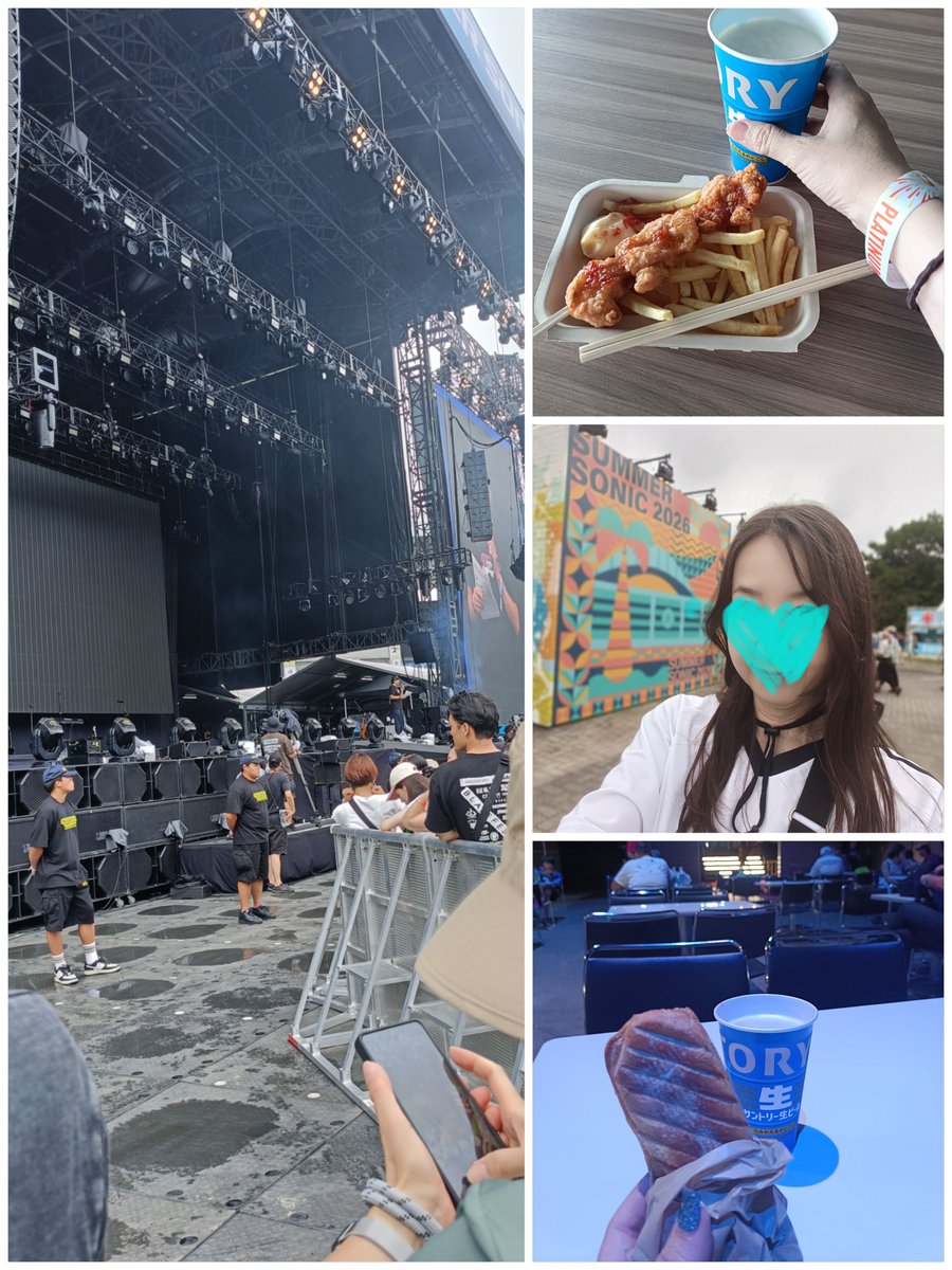 TAKAKO109's tweet photo. ボッチ参戦だったし
体調もそこまで良くなかったけど、
何とか楽しめたー💕
プラチナだったので、めっちゃ近くでWANIMAとかDecember10とか見れた🥹
MGKもカッコよかった🔥
ジャミロクワイも、今聞いても色褪せないオシャレですんごく良かった！！
でも鳥肌だったのはBINIだった!
可愛いし、カッコイ😍 https://t.co/jxUf8pbiXP
