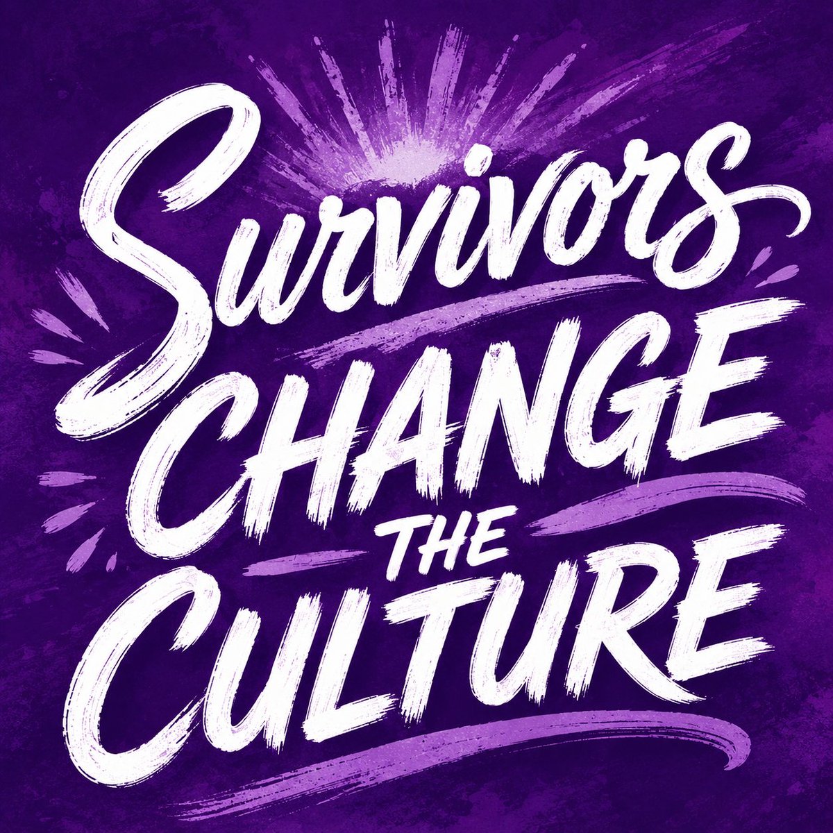 Chicadita's tweet photo. #Survivors change the culture when we step up and speak out. https://t.co/vJ1zdYA498