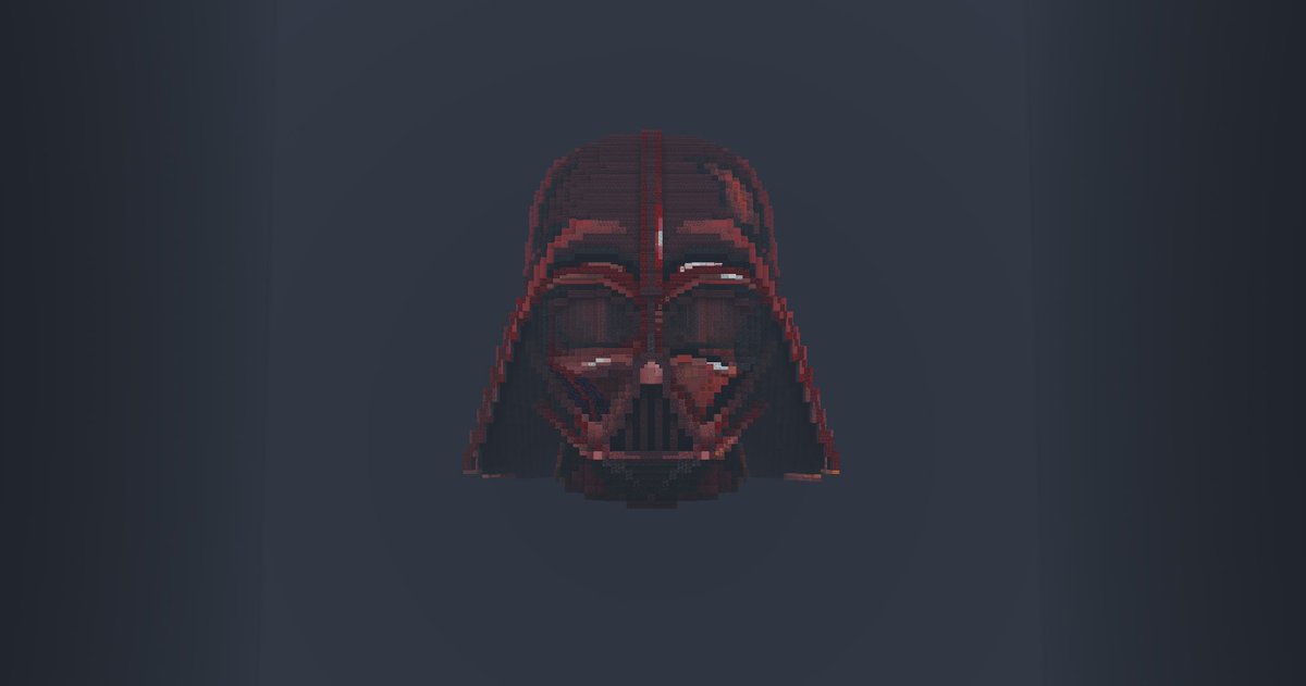 xiu__zhu's tweet photo. Darth Vader's mask
#Minecraftbulids #Minecraft建筑 #starwar https://t.co/CEp3vLMftX