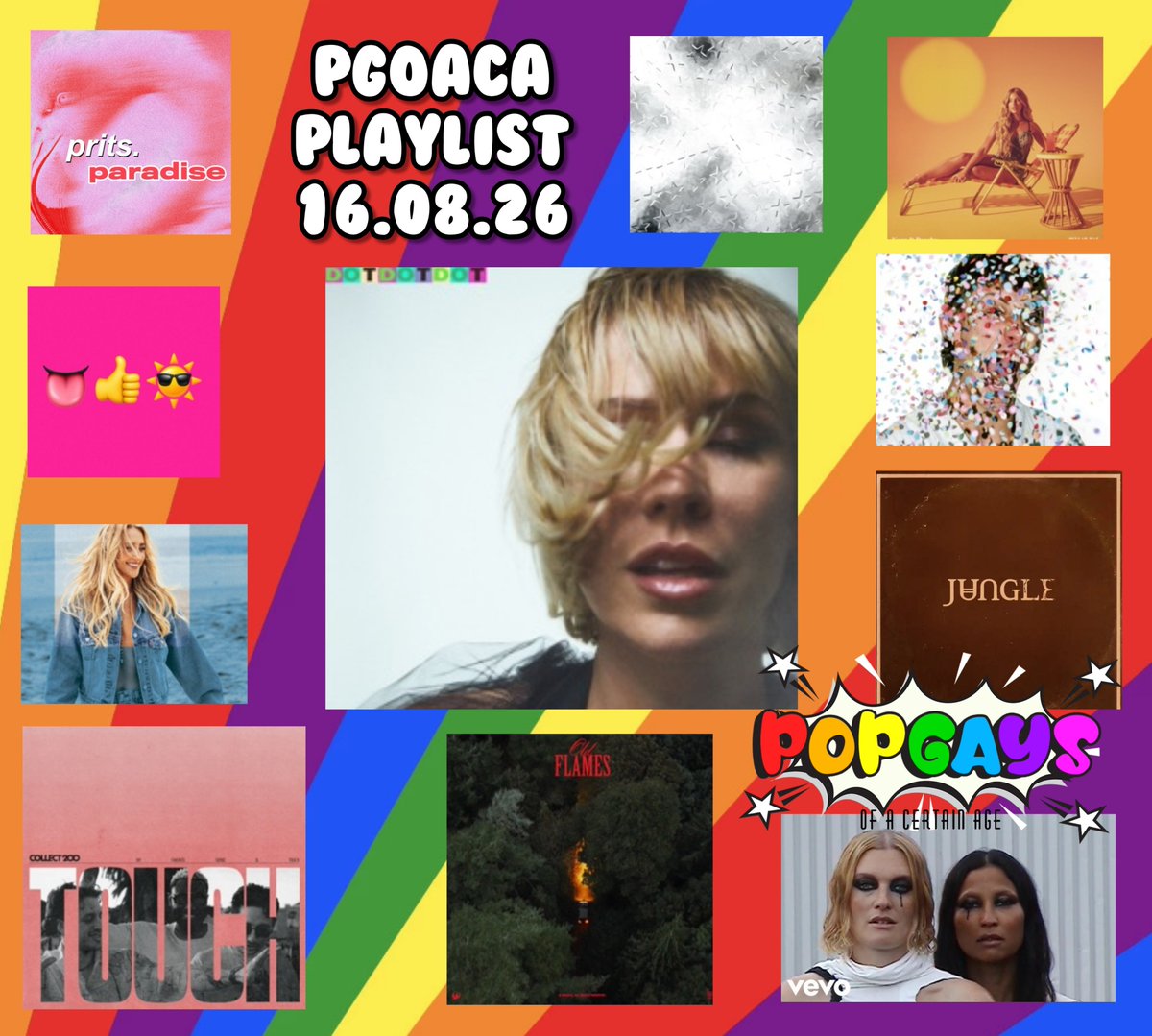 PopGays's tweet photo. Our #youtubeplaylist this week, sees the return of @natashabdnfield some summery dance bops, and a track from @JamesBlunt yes! You read that right, Mr Blunt has come up with a bop!
#NewMusicAlert 
https://t.co/BQTLk3XMTy https://t.co/buLADW3zKs