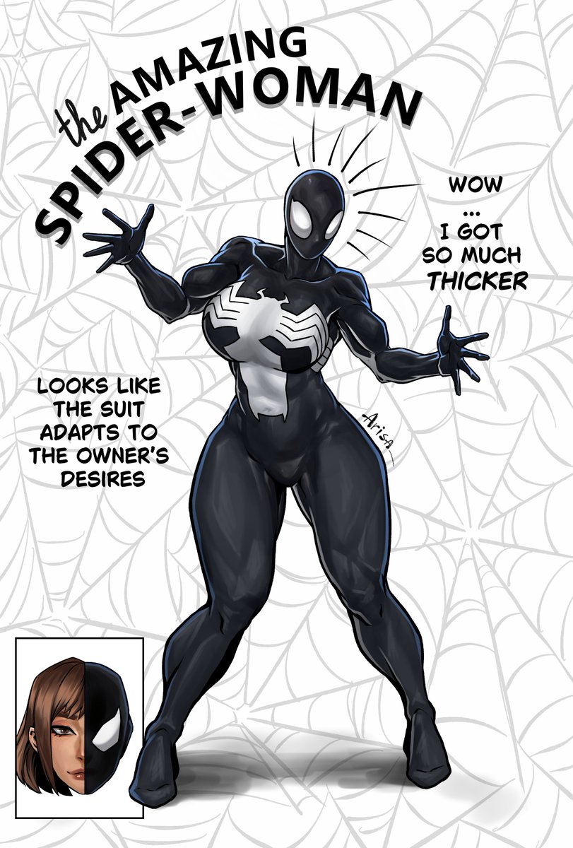 BigSisArisaArt's tweet photo. Black Suit Spider-Woman Petra Parker
What do you think about her new suit?

#PetraParker #SpiderWoman 
#Venom #Marvel https://t.co/OAbCZltNmU