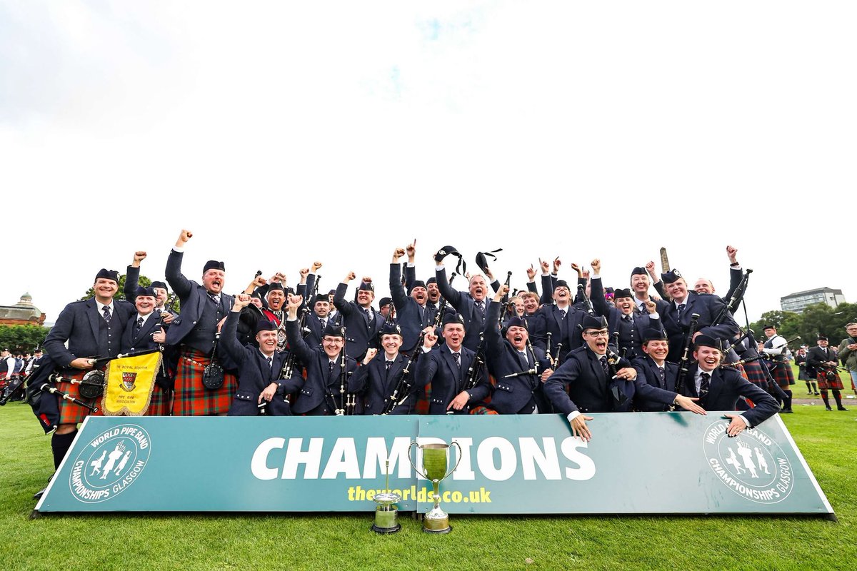 SMHG1973's tweet photo. Congratulations to the 2026 World Pipe Band Champions - Simon Fraser University! https://t.co/u01XjZeC0U