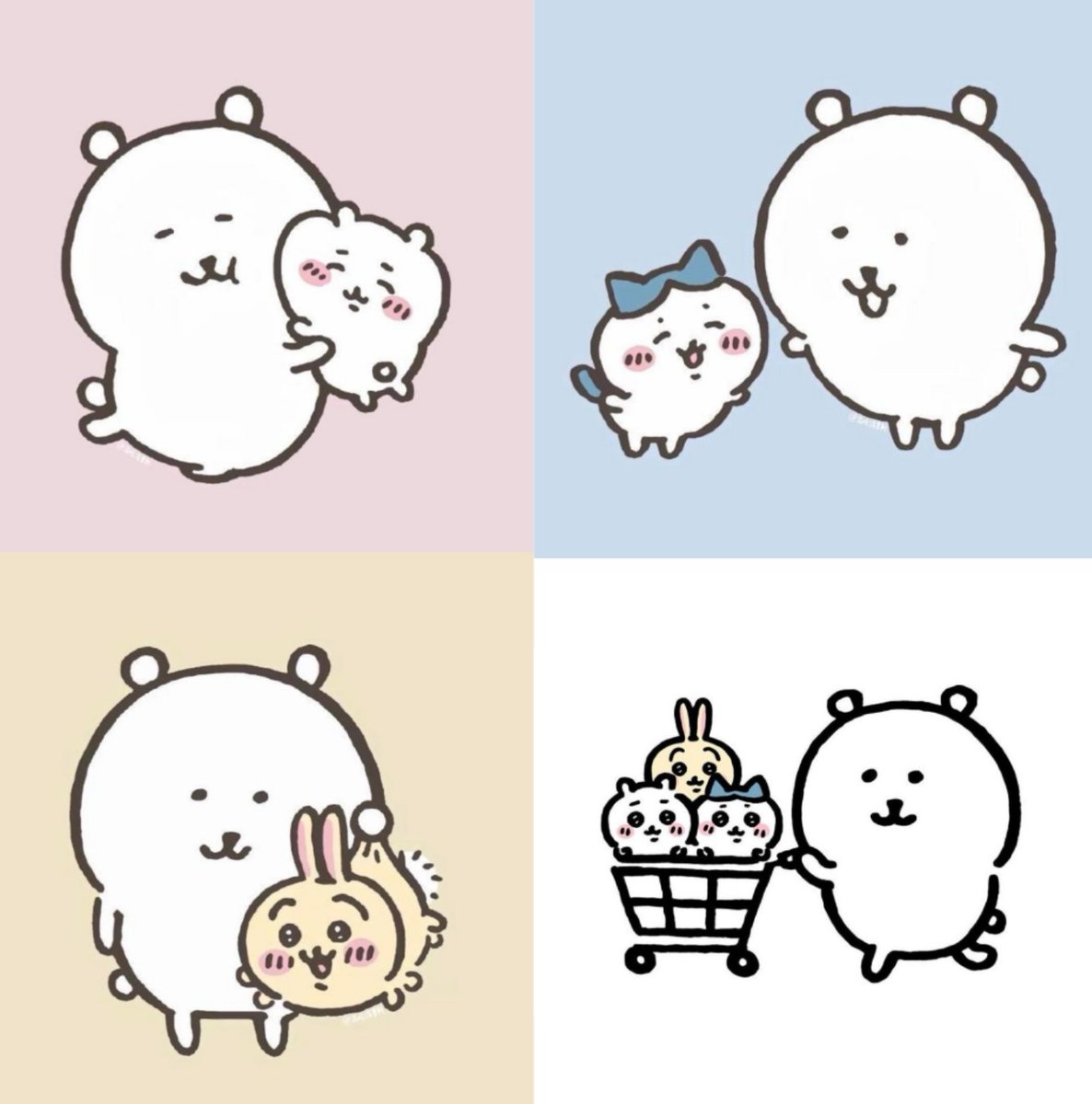 rakkodoidoi's tweet photo. 농담곰 치이카와 대할 때 온도차 정말 웃겨

우사기 봐 
요 말썽꾸러기 이럼 https://t.co/7ToIcggc2b